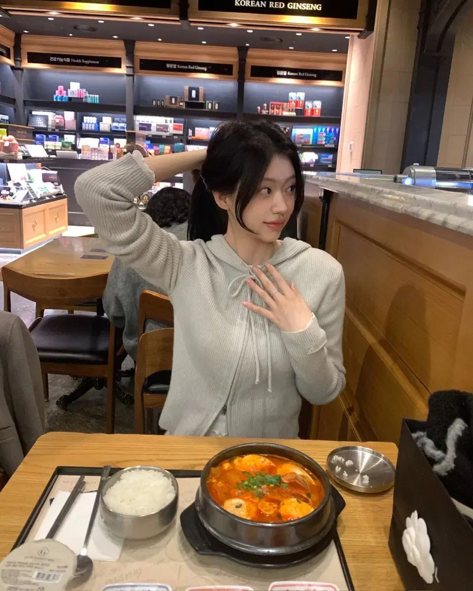 Le Plein フードニット ジップアップ