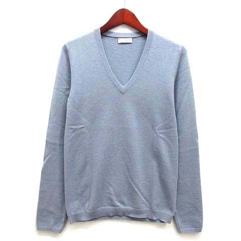 【美品】ブルネロクチネリ カシミヤ100％　 Vネック ニット セーター　L ブルネロクチネリ BRUNELLO CUCINELLI カシミヤ100％ ニット Vネック