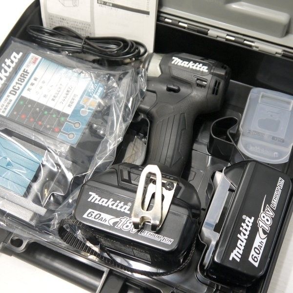 マキタ makita 18 V 充電式インパクトドライバ ブラック フルセット ≡DT 6880