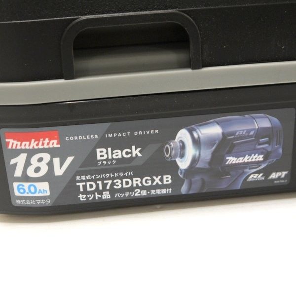マキタ makita 18 V 充電式インパクトドライバ ブラック フルセット ≡DT 6880