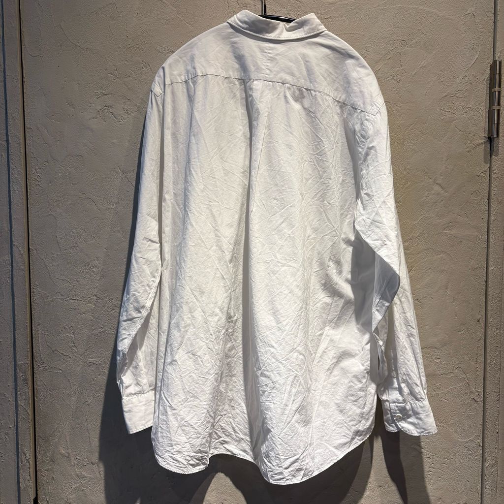 COMOLI コモリ 16SS COMOLI SHIRT ロングシャツ I01-02001 ホワイト