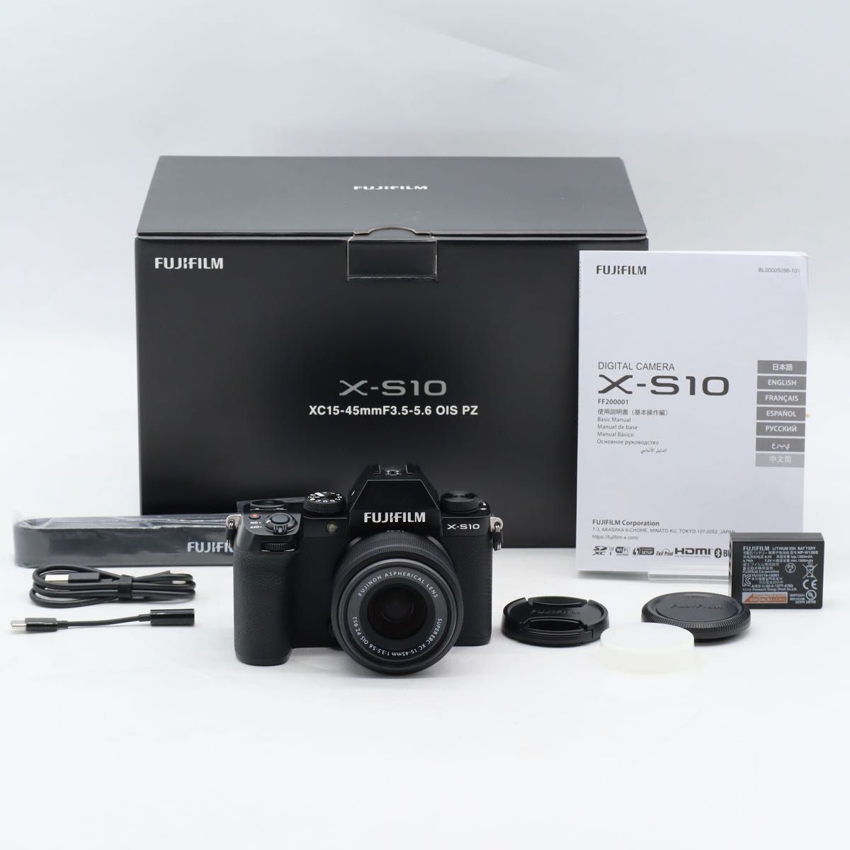 ショット数1,640】富士フイルム FUJIFILM ミラーレス一眼カメラ X-S10 
