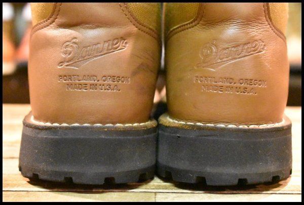 9EE 良品 白タグ】Danner ダナーライト 30420X 茶 ブラウン カーキ