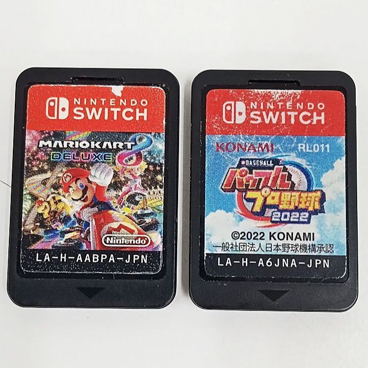 Switch ソフト マリオカート8 デラックス パワフルプロ野球2022 2本