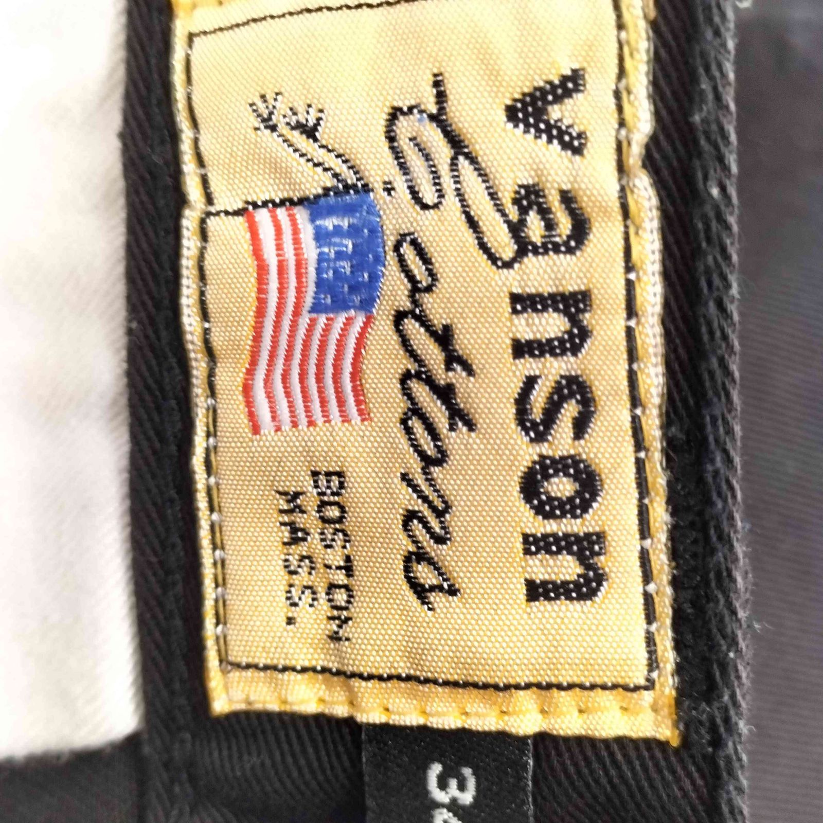 バンソン VANSON スカル刺繍チノワークパンツ メンズ 34 - メルカリ