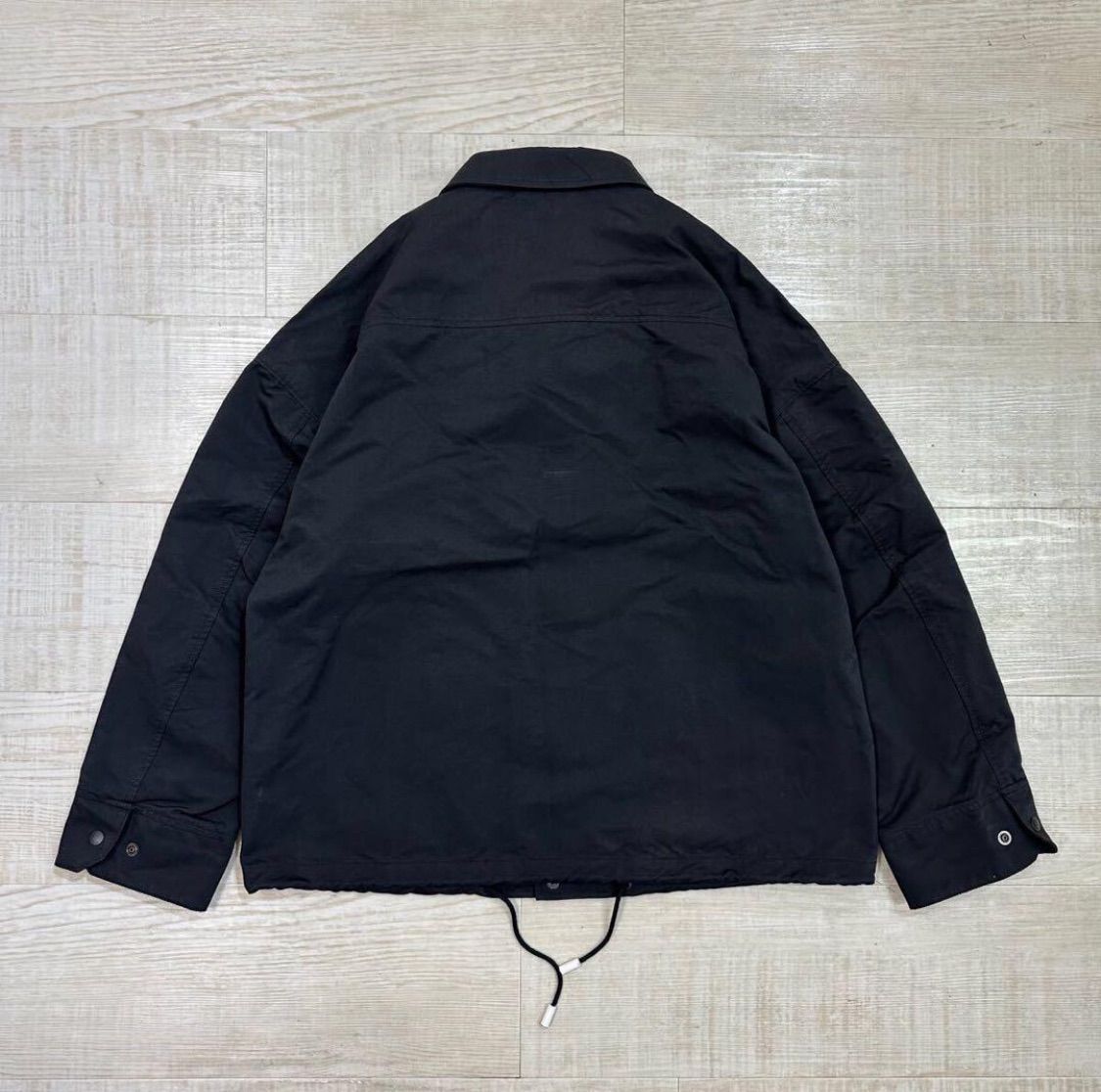 THE RERACS ザ リラクス HIGH DENSITY PEACH LOOSE COACH JACKET