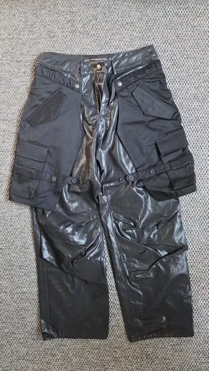 アンダーソンベル ラプター レイヤード カーゴ パンツ apa 695 m BLACK