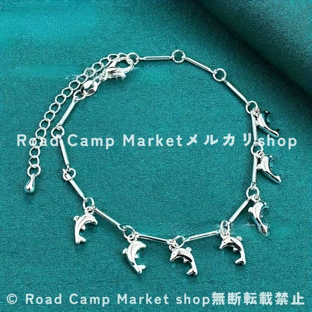 ドルフィン ブレスレット メンズ インターロッキング シルバー925 スタイリッシュ 色褪せない 壊れにくい 日常使い デート パーティー バレンタインデー ギフト 男性の 友達のホリデーギフト 彼への贈り物 日常着用 メンズシルバー ミニマリスト