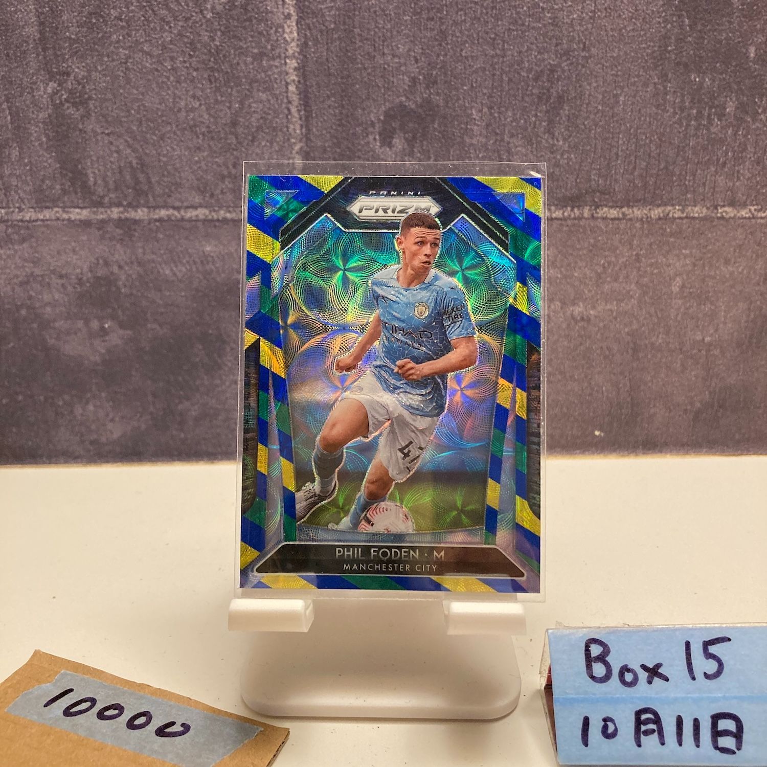 2020-21 Panini Prizm Premier League Phil Foden Manchester City カード