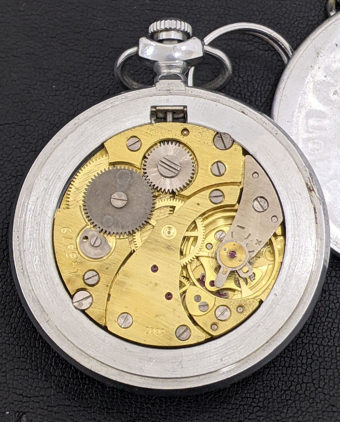 不動・動作未確認】Molnija モルニヤ ソビエト ソ連 懐中時計 戦勝50