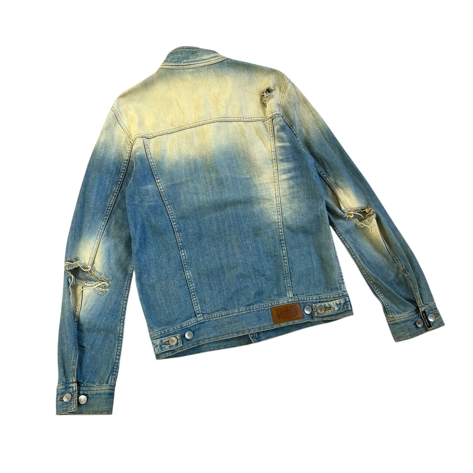 DOLCE＆GABBANA / ドルチェ＆ガッバーナ ダメージデニムジャケット