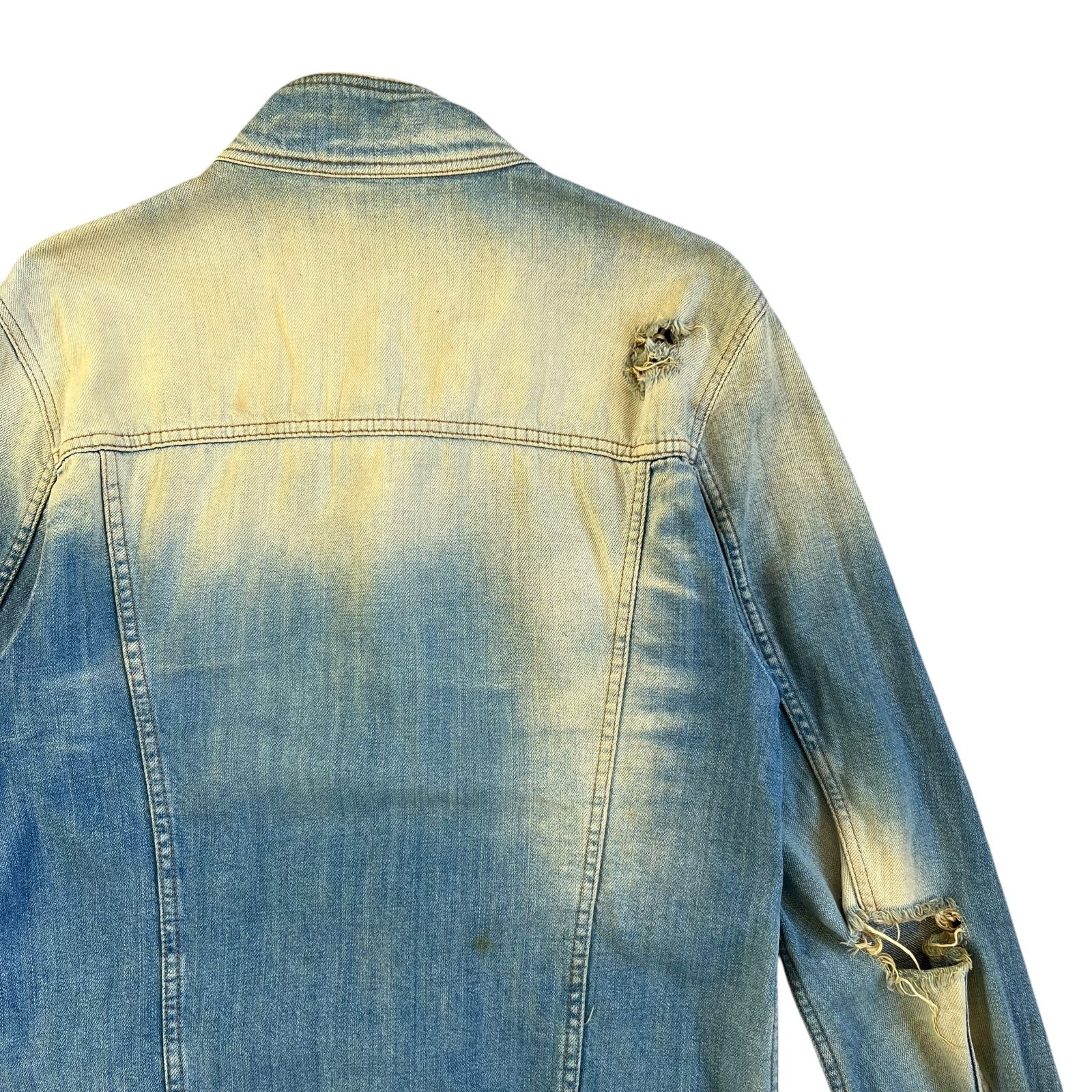 DOLCE＆GABBANA / ドルチェ＆ガッバーナ ダメージデニムジャケット