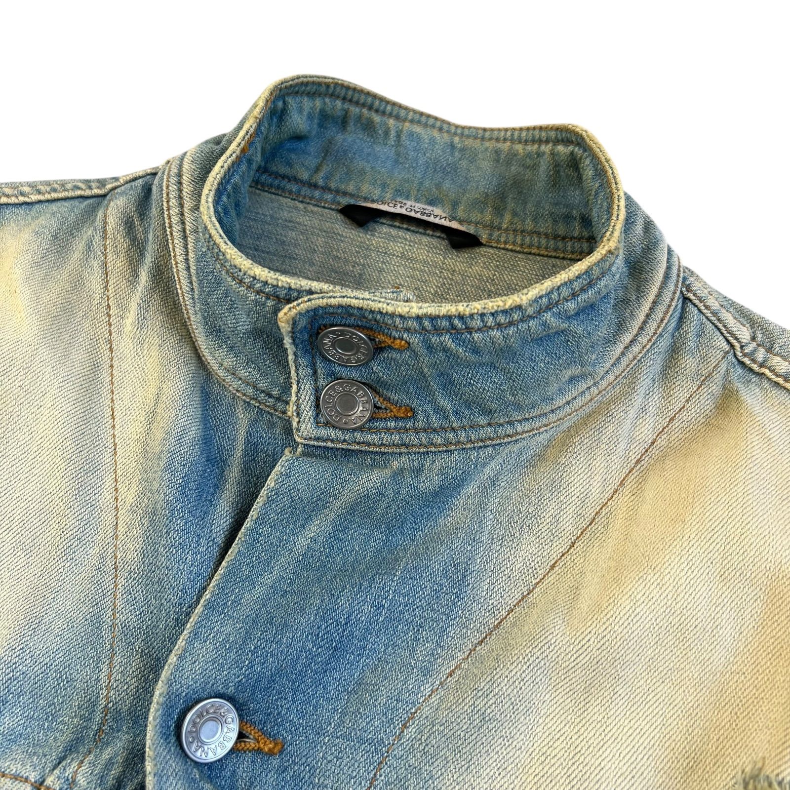 DOLCE＆GABBANA / ドルチェ＆ガッバーナ ダメージデニムジャケット