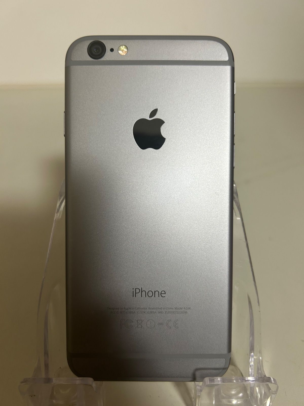 未検品 iPhone6 スペースグレイ docomo 初期化済 - メルカリ