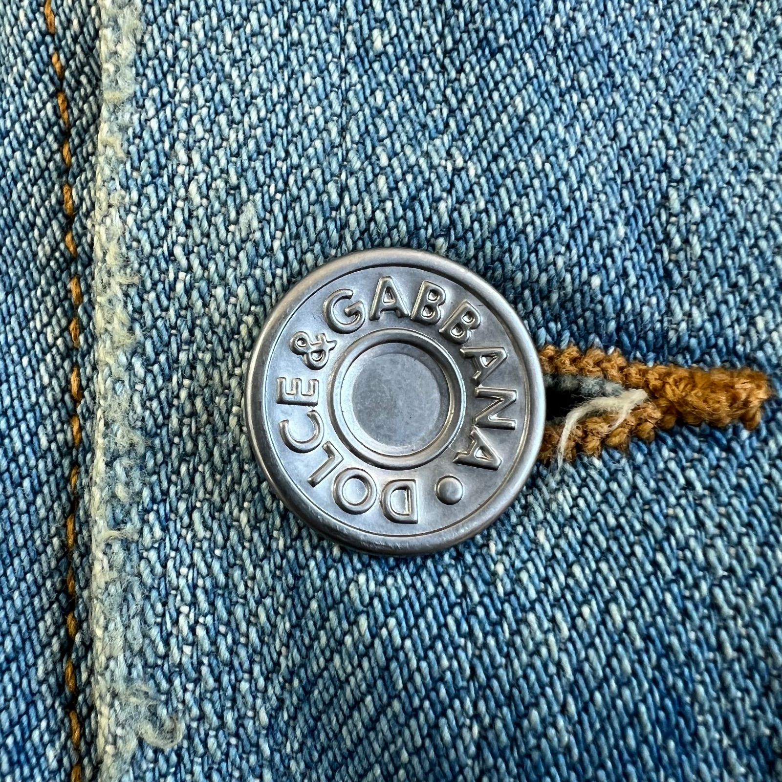 DOLCE＆GABBANA / ドルチェ＆ガッバーナ ダメージデニムジャケット 