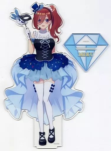 中古】雑貨 中野三玖 クリアポップスタンド 「ひこくじ 映画 五等分の