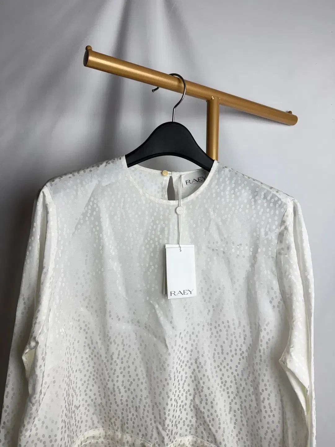 UK 8 size RAEY レイ シルク ブラウス