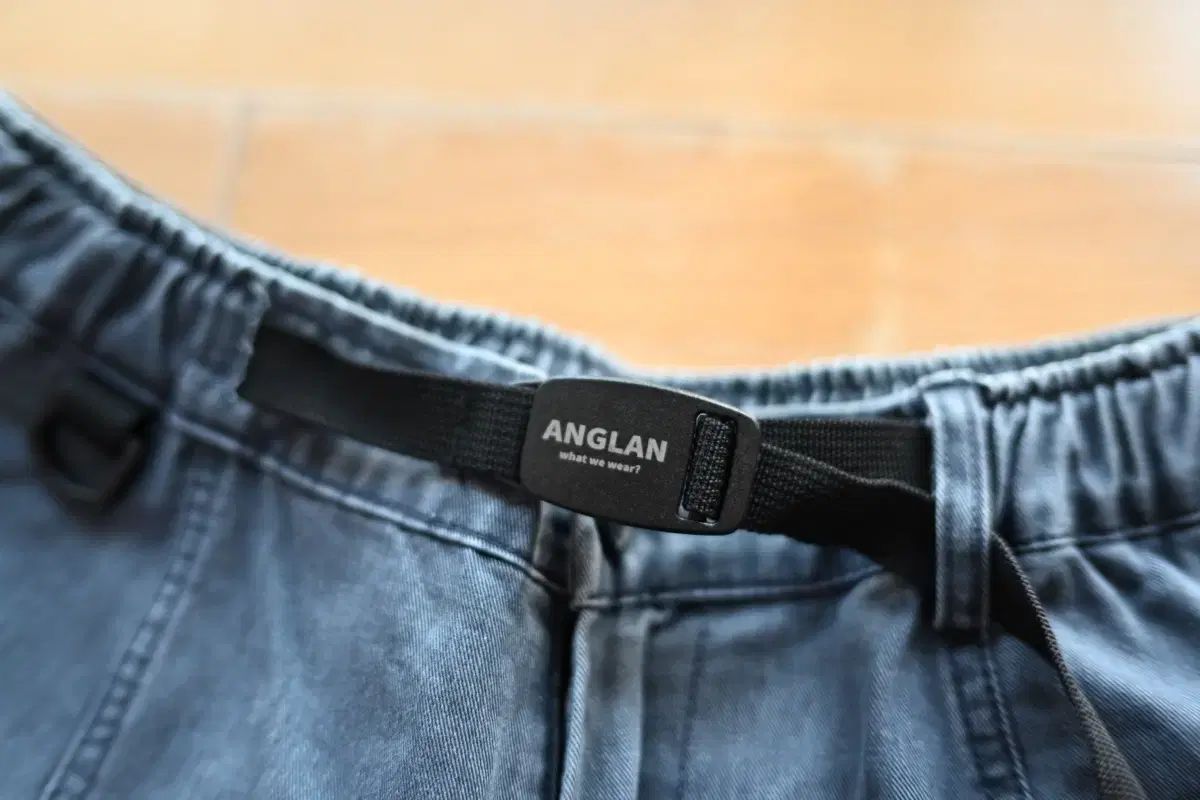 ANGLAN アングラン ベルト バルーンパンツ
