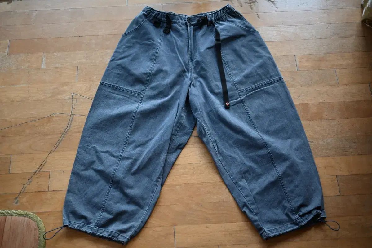 ANGLAN アングラン ベルト バルーンパンツ