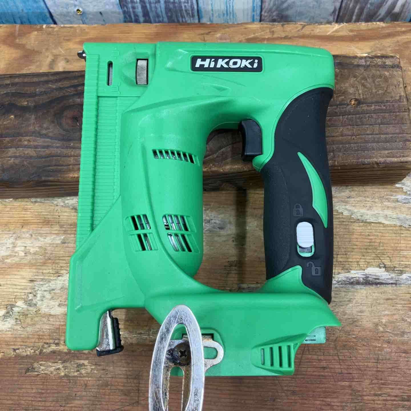 品 ハイコーキ HIKOKI 旧 日立工機 コードレスタッカ本体のみ N 18 DSL NN CT線 バッテリー 付属 柏店