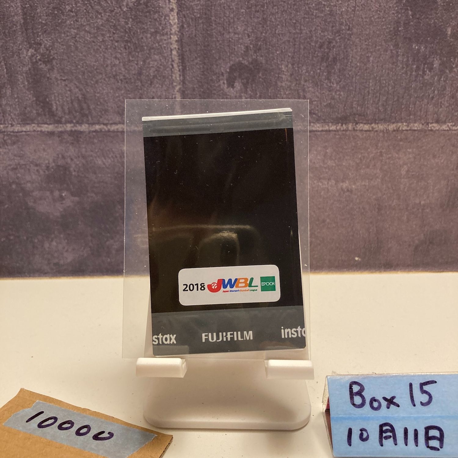 2018 Epoch 京都フローラ サインカード Instax Fujifilm チェキ カード