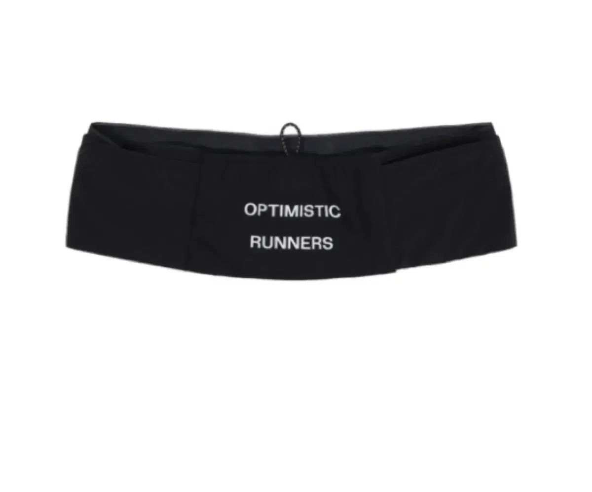 OPTIMISTIC RUNNERS ヒップバッグ ブラック