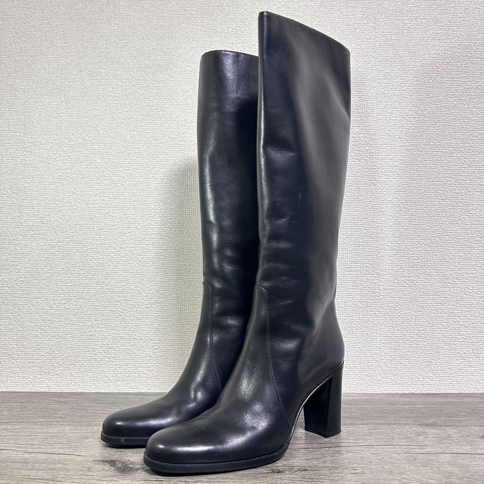 TANINO CRISCI イタリア製 cecilia セシリア レザーロングブーツ