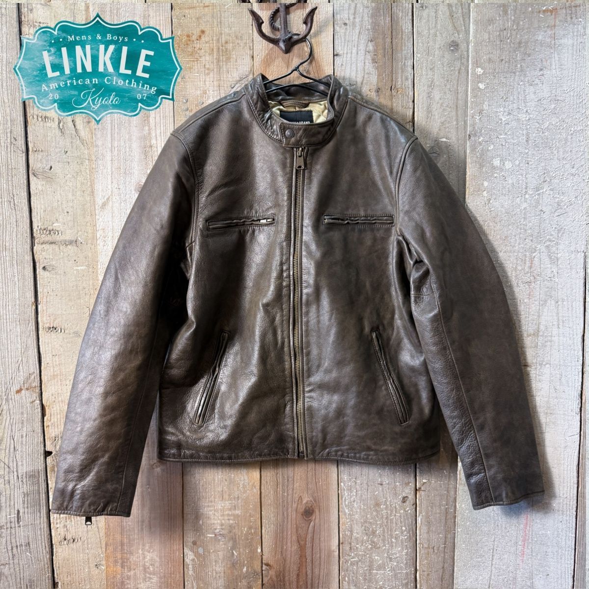 Lucky Brand ラッキーブランド レザー ライダース ジャケット