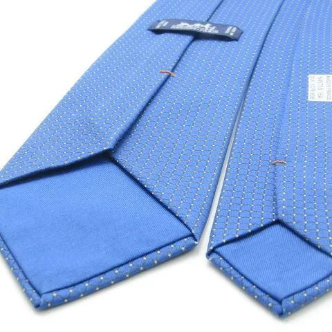 超美品 HERMES エルメス ネクタイ ブルー Hパターン 極美品♪ HERMES エルメスのネクタイ パターン柄 ブルー系 - メルカリ