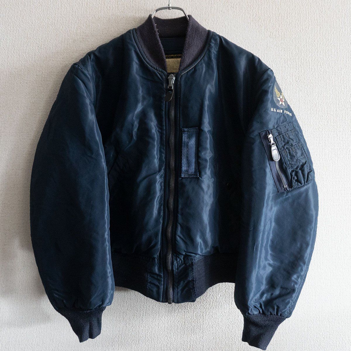 美品】BUZZ RICKSON'S【B-15C フライトジャケット】38 ネイビー