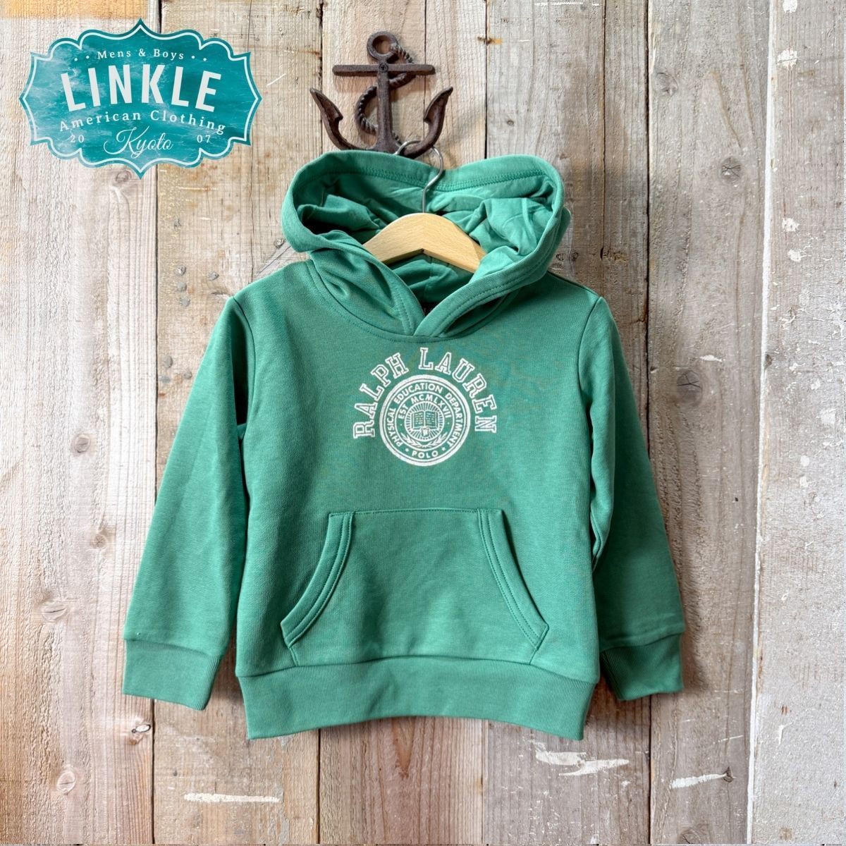 キッズ Polo Ralph Lauren ポロ ラルフローレン プリント パーカー