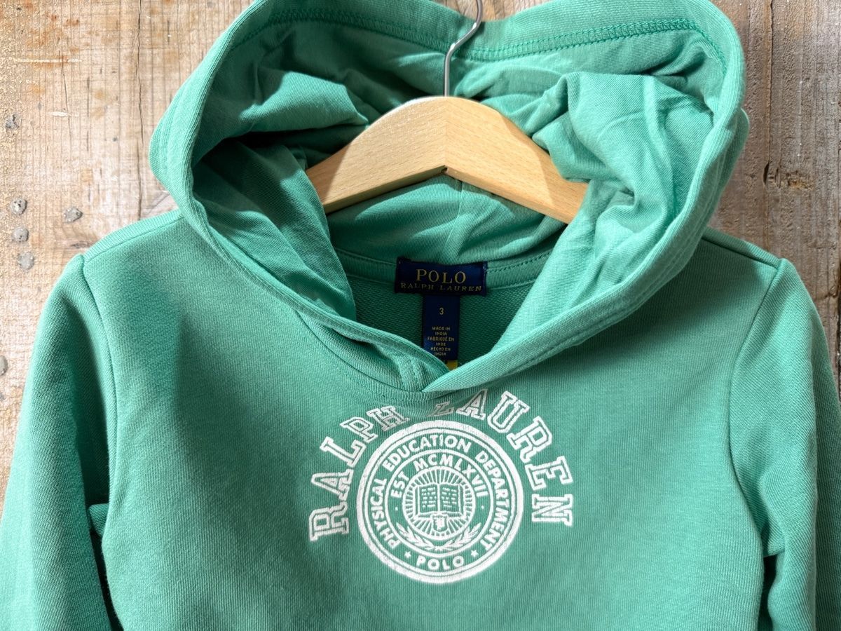  キッズ Polo Ralph Lauren ポロ ラルフローレン プリント パーカー パーカー トップス
