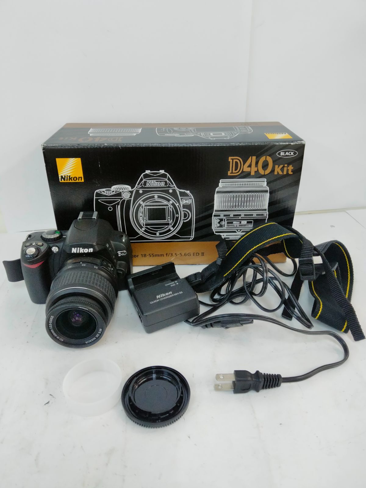 Nikon D40 レンズセット デジタル一眼レフカメラ 610万画素 ED 18-55mm