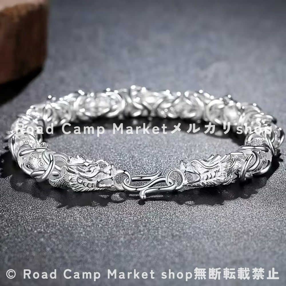 メンズリーディングブレスレット メンズ レトロスタイル シルバー925 スタイリッシュ 色褪せない 壊れにくい 日常使い デート パーティー バレンタインデー ギフト 男性の 友達のホリデーギフト 彼への贈り物 日常着用 メンズシルバー ミニマリスト