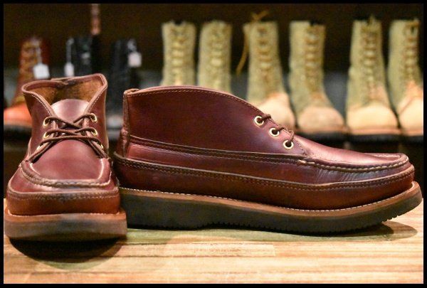 8E 良品】RUSSELL MOCCASIN ラッセルモカシン スポーティングクレー