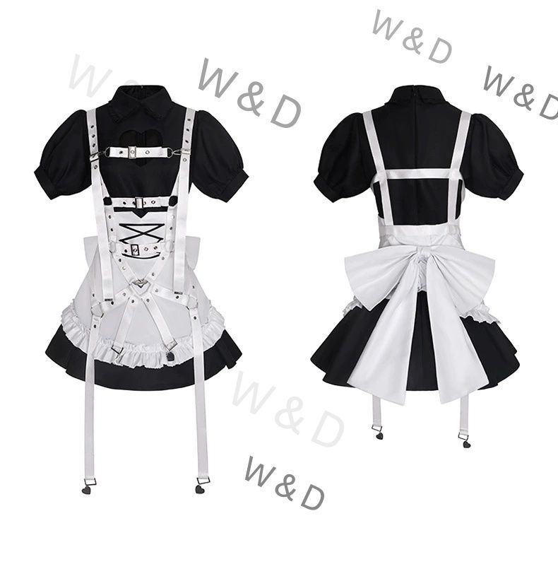 送料無料】魔界のリリムコスプレ メイド服 コスチューム ワンピース