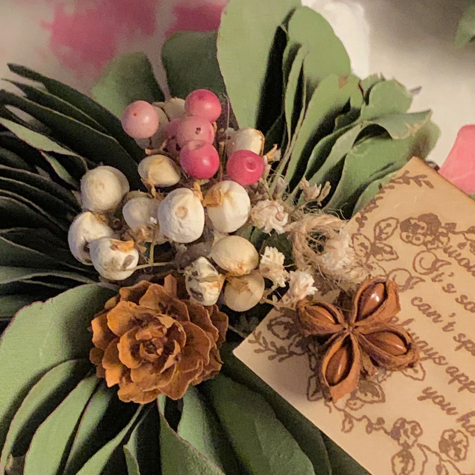 クリスマスリース🎄2点セット🤶ユーカリポポラス🎄ポポラス