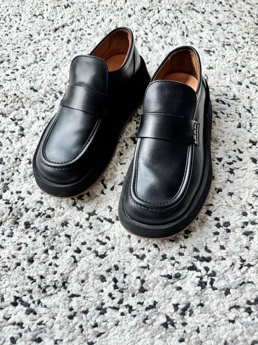 ブッテロ ブラック ローファー 42