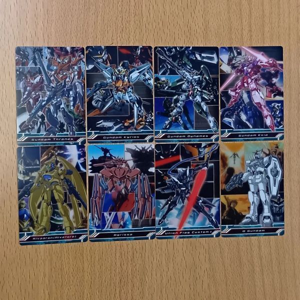 機動戦士ガンダム00 ウエハースチョコカード クリアカード 8枚 - メルカリ