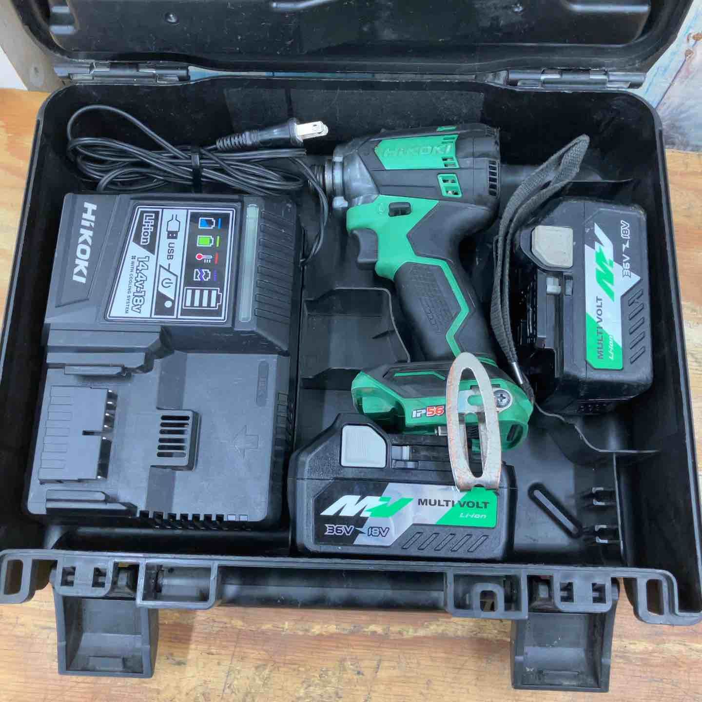 品 ハイコーキ HIKOKI 旧 日立工機 コードレスインパクトドライバー WH 18 DC 2 XP フルセット 柏店