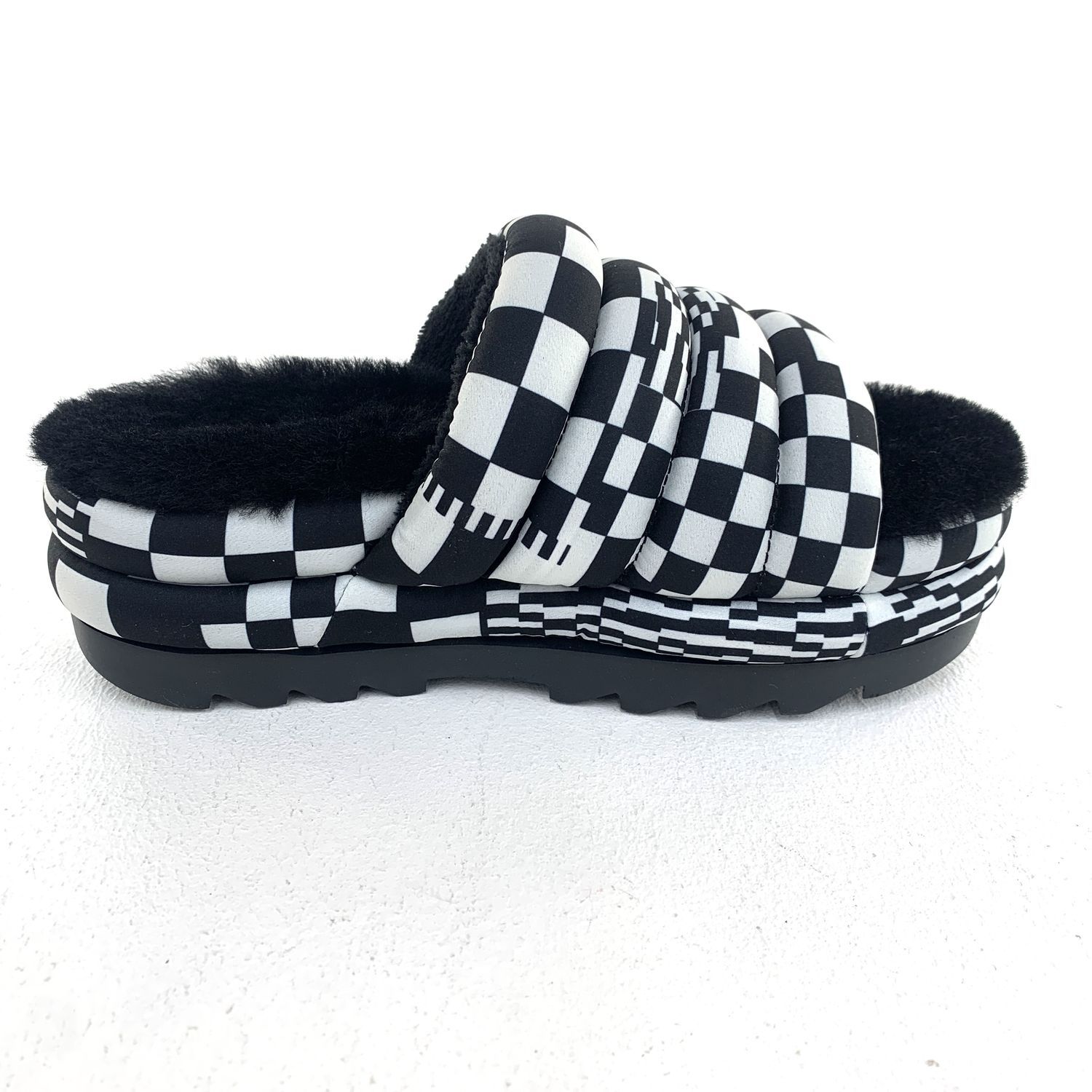 加古川物流 アグ オーストラリア UGG australia 130842 maxi check slide 24 cm チェック. 128