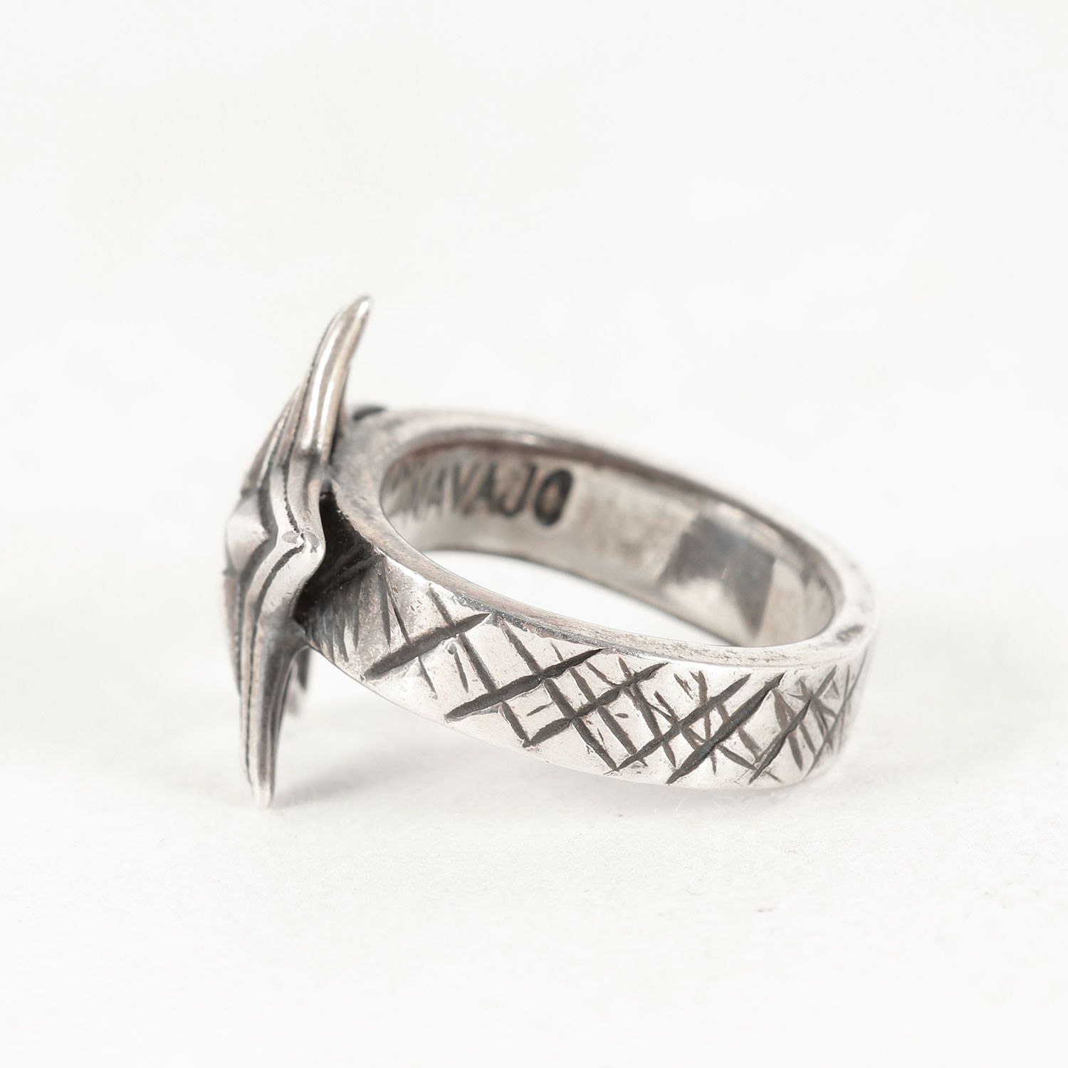 CODY コディサンダーソン リング シルバー サイズ 5号 タイニースター in スター Tiny Star w Cat Scratch ブランド ジュエリー 指輪 メンズ