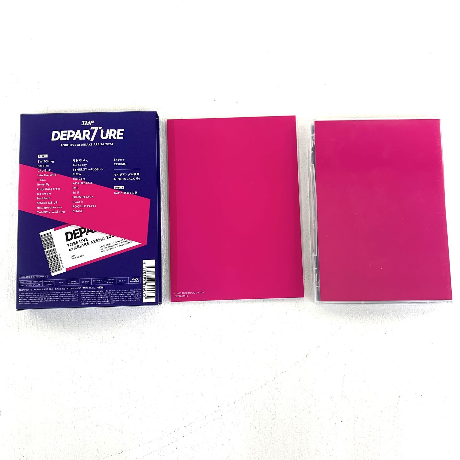 加古川物流 TOBE LIVE at ARIAKE ARENA 2025 IMP 有明アリーナ 初回生産 版 ° 313