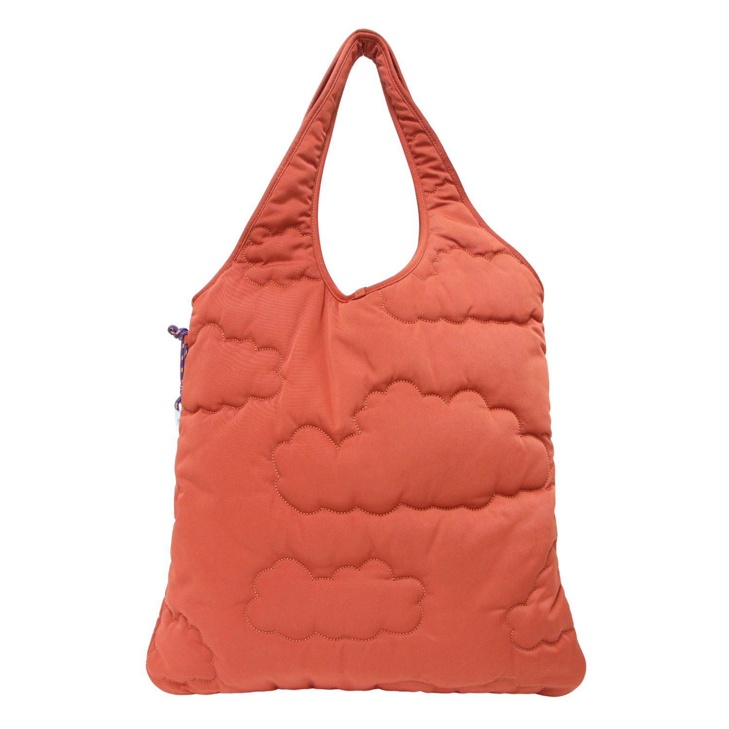 COACH コーチ バッグ オレンジ系 | ループ フラット トート リサイクル