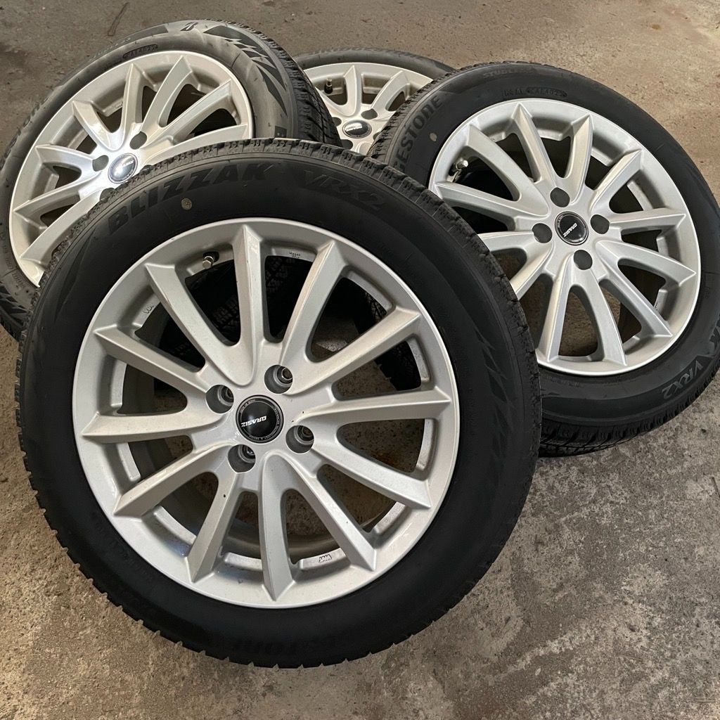 クロスビー スタッドレスVRX2(2022年)・アルミホイールセット4本 175