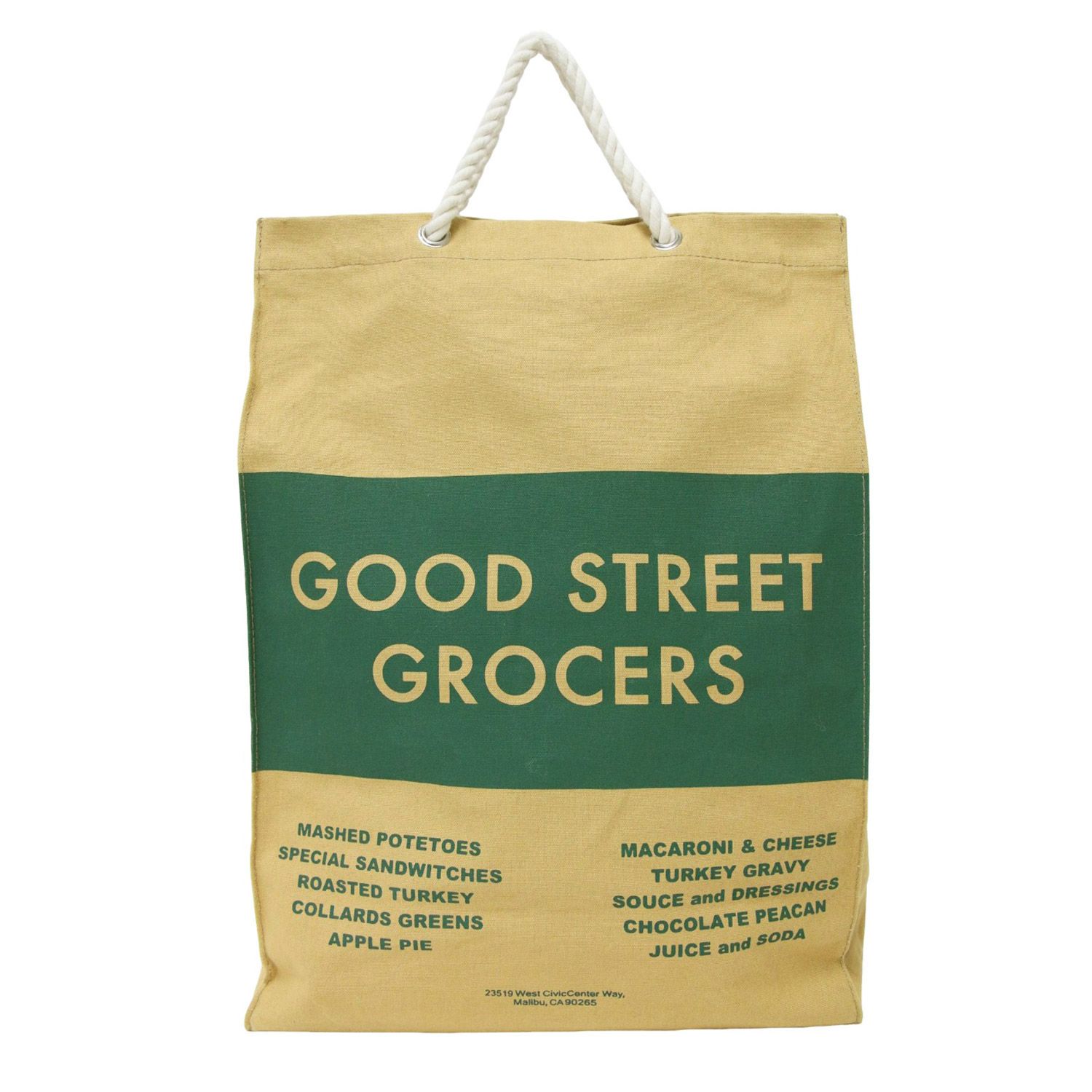 グットグリーフ　トート GOOD GRIEF グッドグリーフ バッグ ベージュ グリーン | 22秋冬 ロゴ