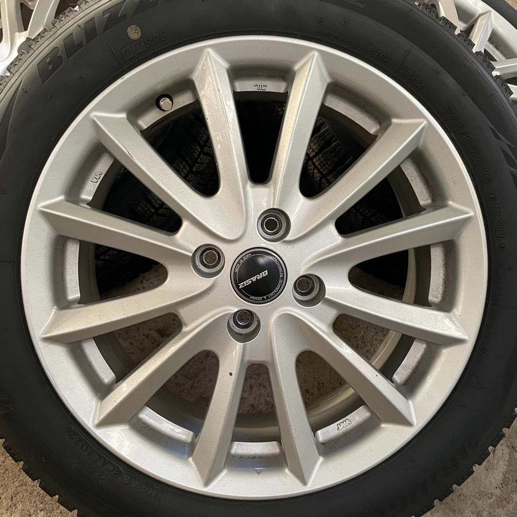 クロスビー スタッドレスVRX 2 アルミホイールセット4本 175 60 R 16
