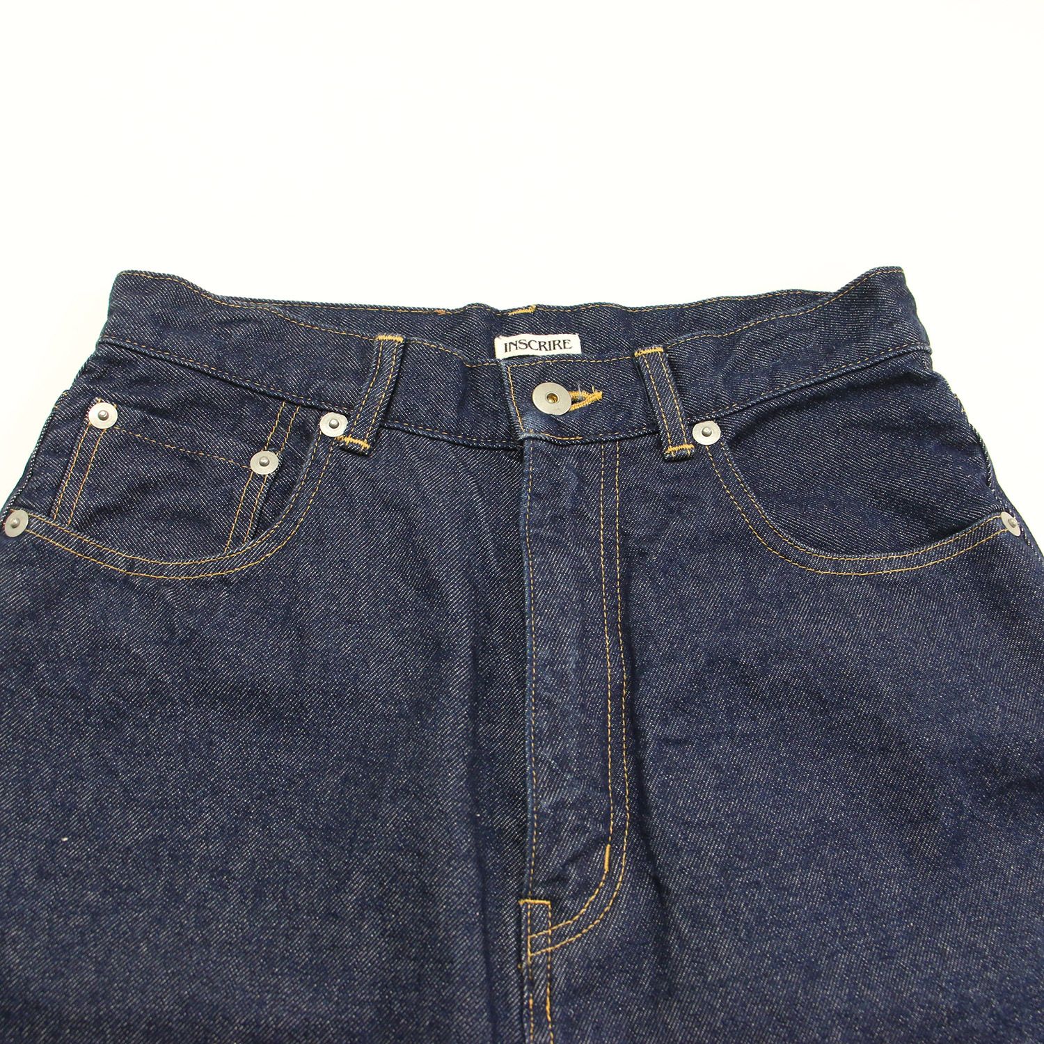 INSCRIRE アンスクリア パンツ インディゴブルー サイズ:30(S) | 24春