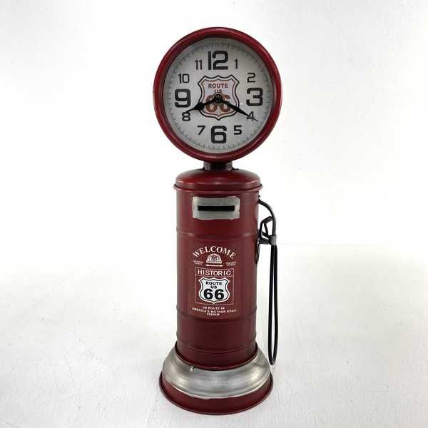 ☆加古川物流】中古 時計 給油機 ルート66 ROUTE66 ガソリンスタンド