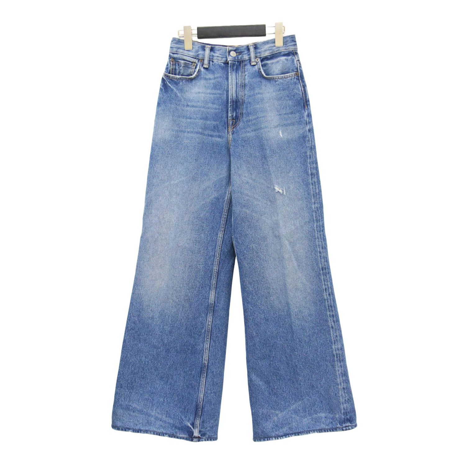 美品】ACNE STUDIOS アクネ ストゥディオズ パンツ ブルー サイズ:24